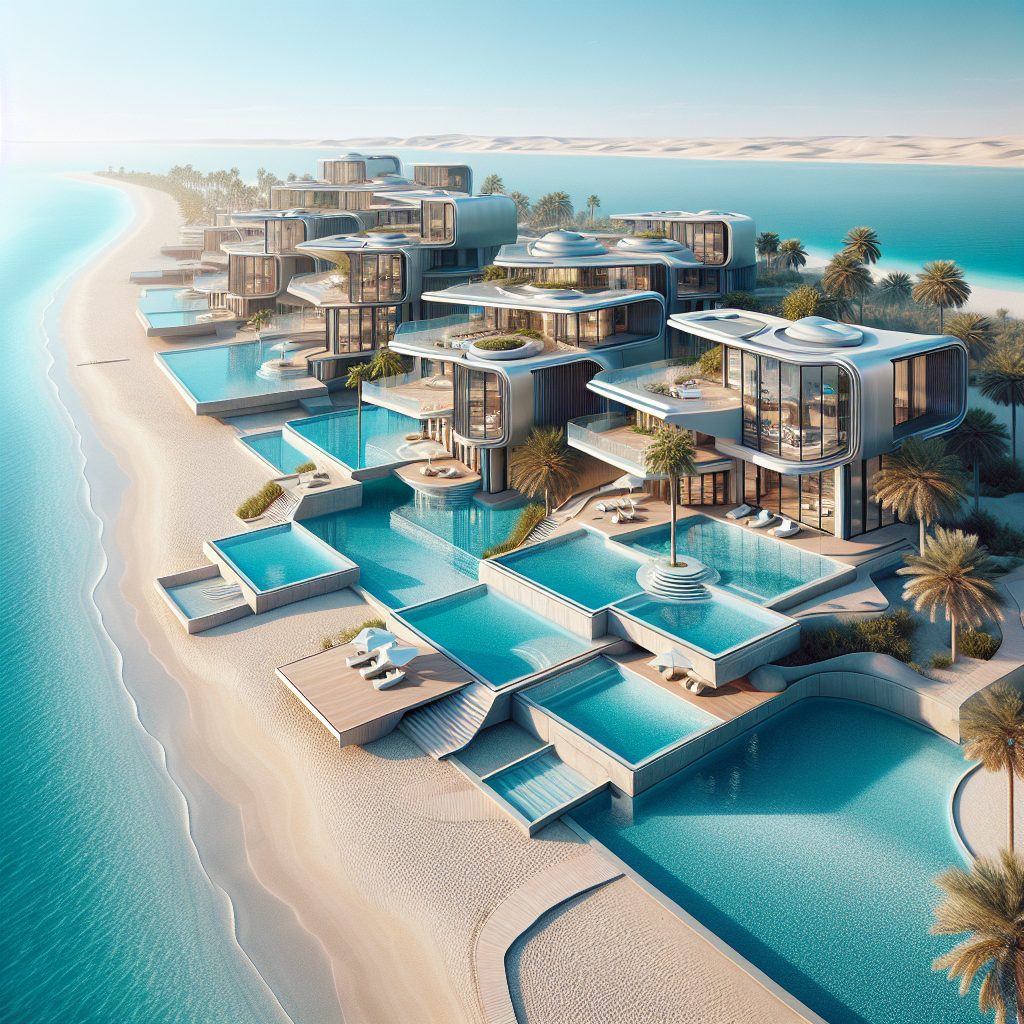 Abu Dhabi Horizon Villas With Beach Infinity Pools