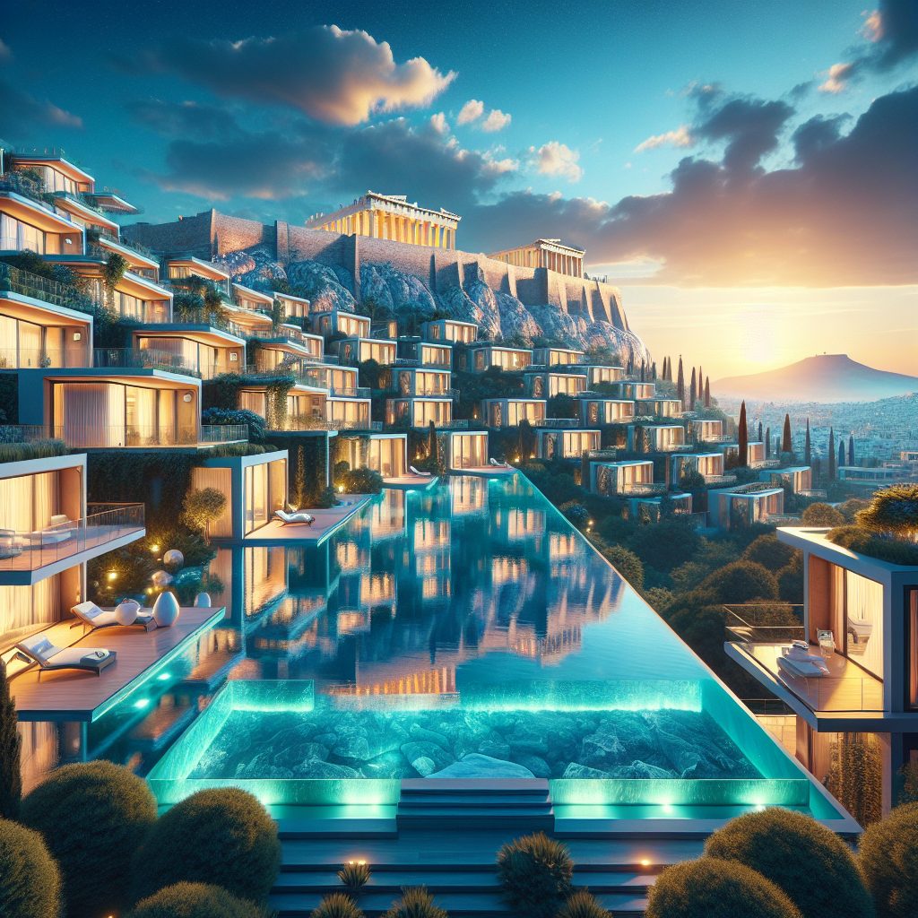 Athens Horizon Villas With Acropolis Infinity Pools