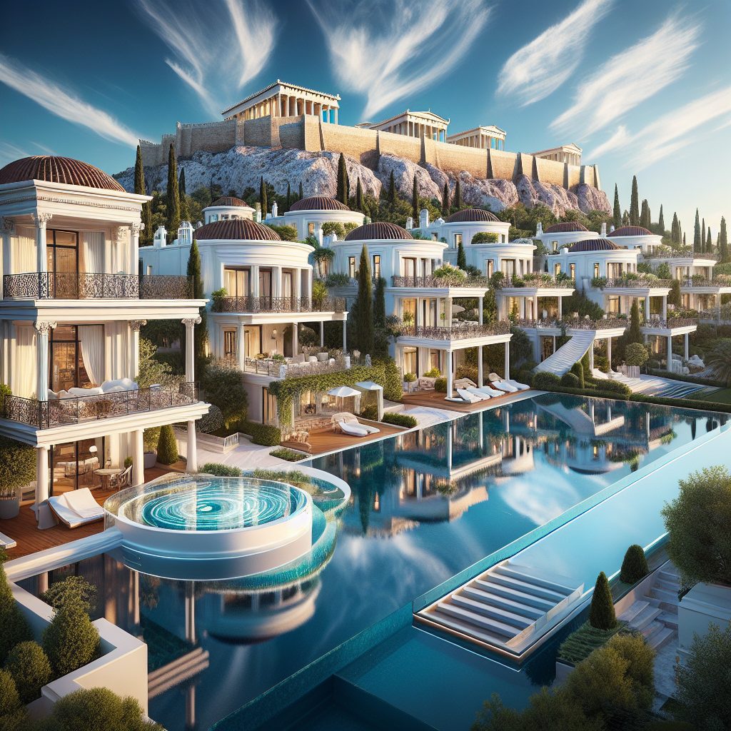 Athens Luxury Villas With Infinity Pool Acropolis Views