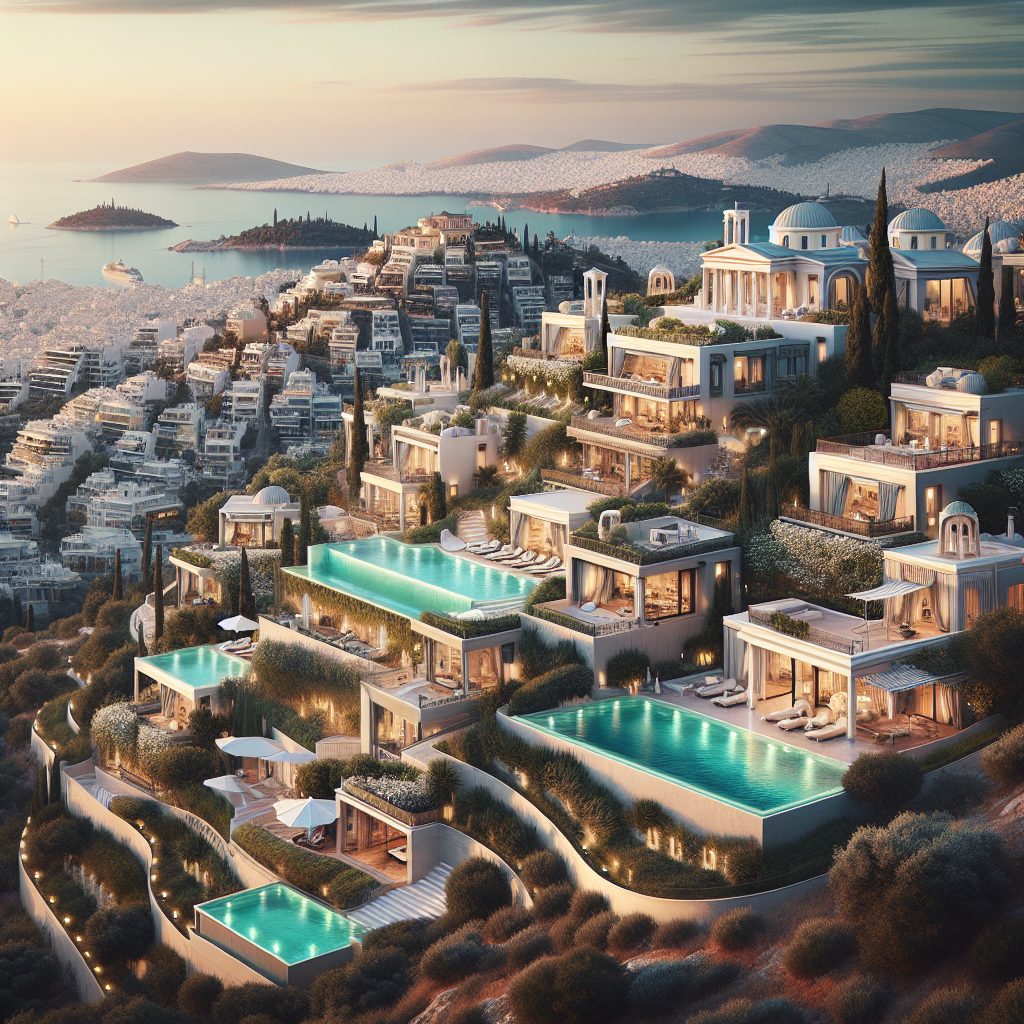 Athens Sea View Villas With Luxury Infinity Pools