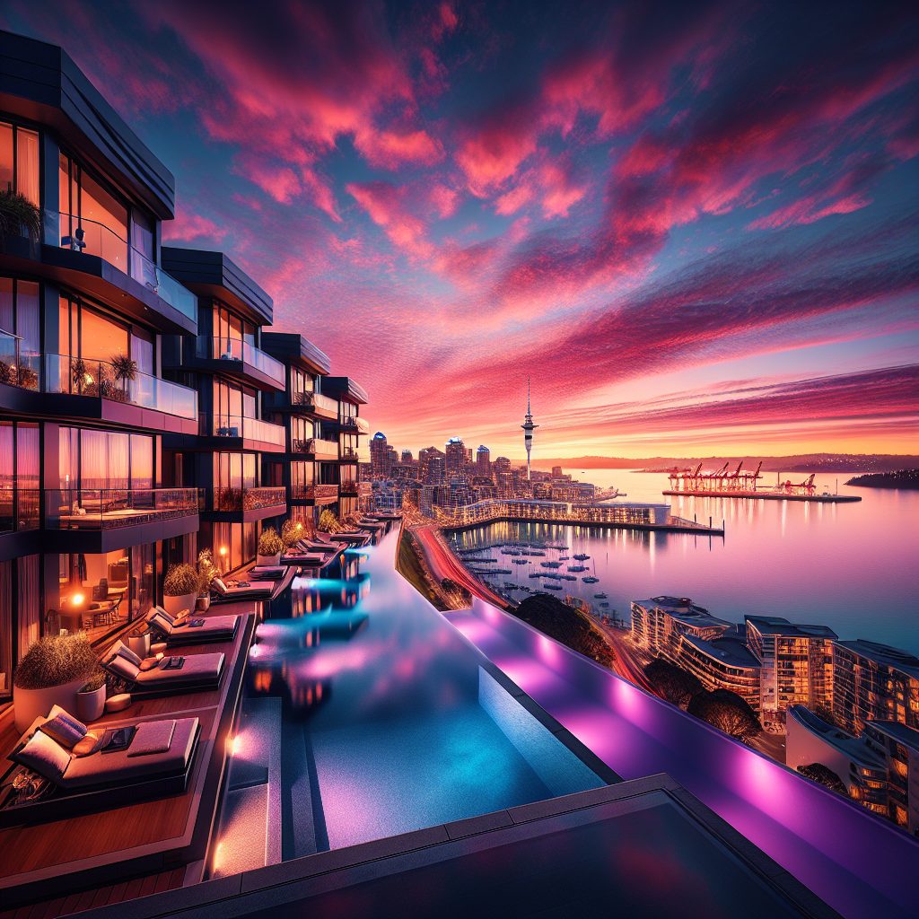 Auckland Horizon Suites With Harbour Infinity Pools