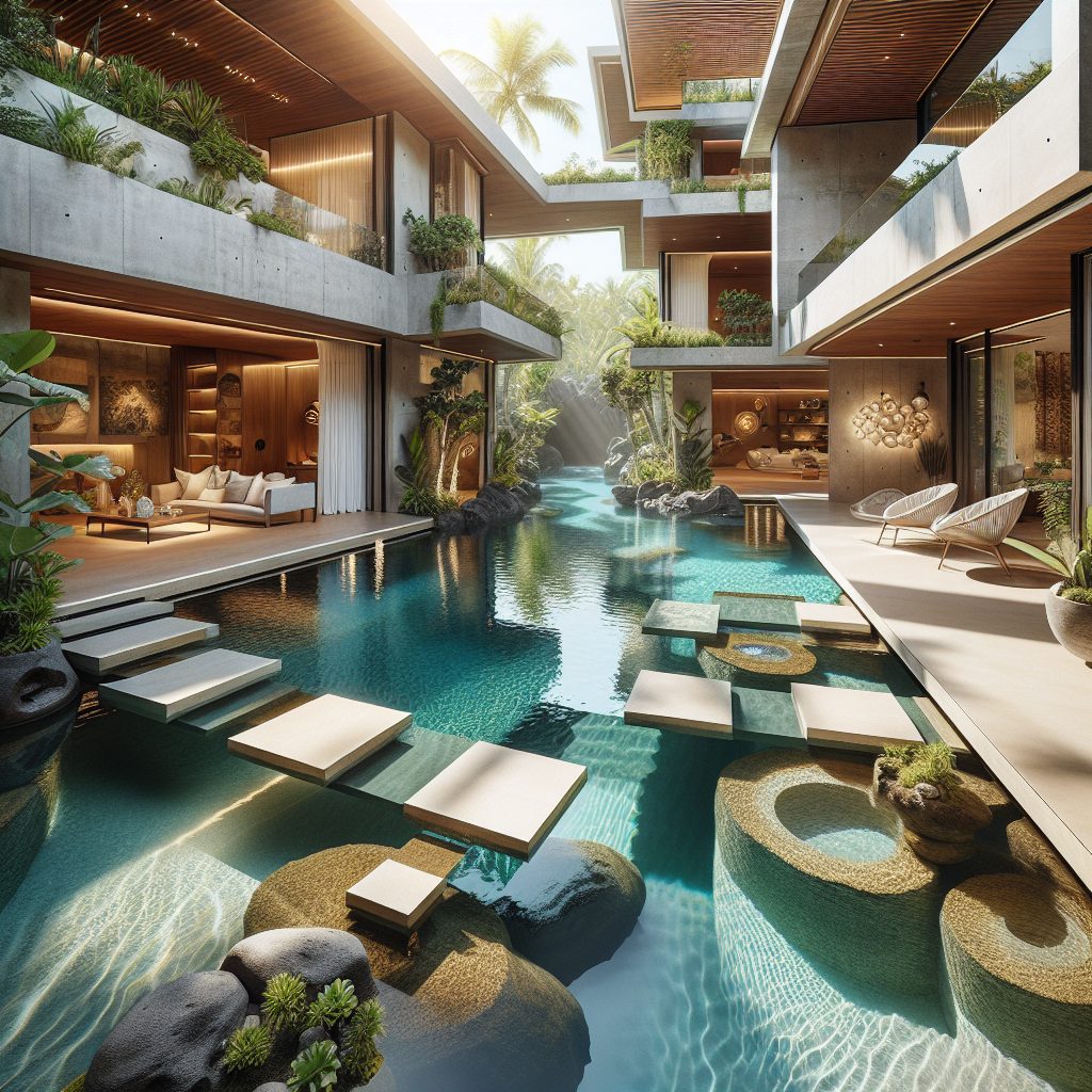 Bali Artistic Villas With Open Concept Luxury Pools