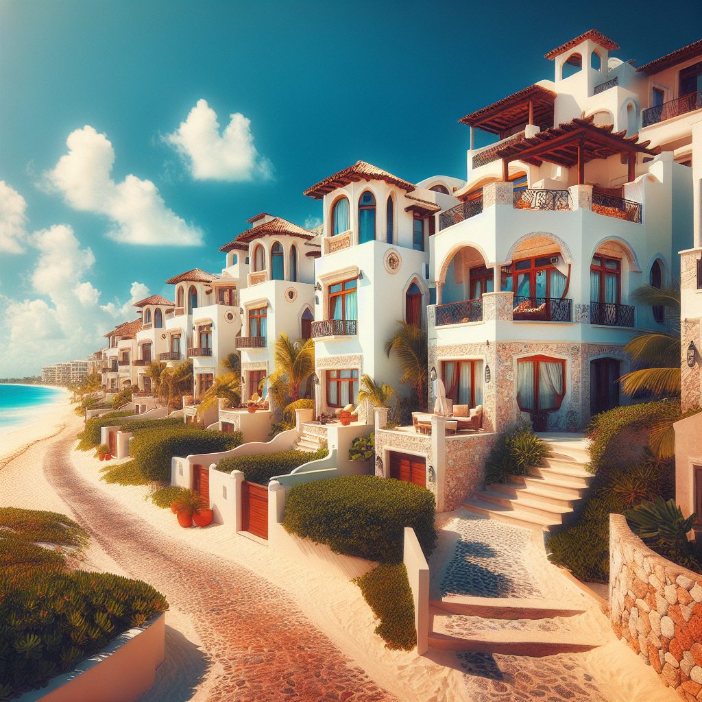 Beachside Villas in Cancun That Feel Bright