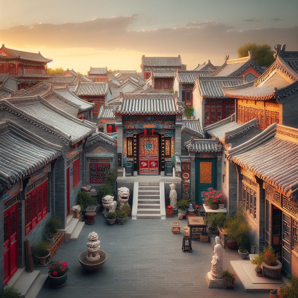 Beijing Courtyard Villas With Heritage Luxury Design