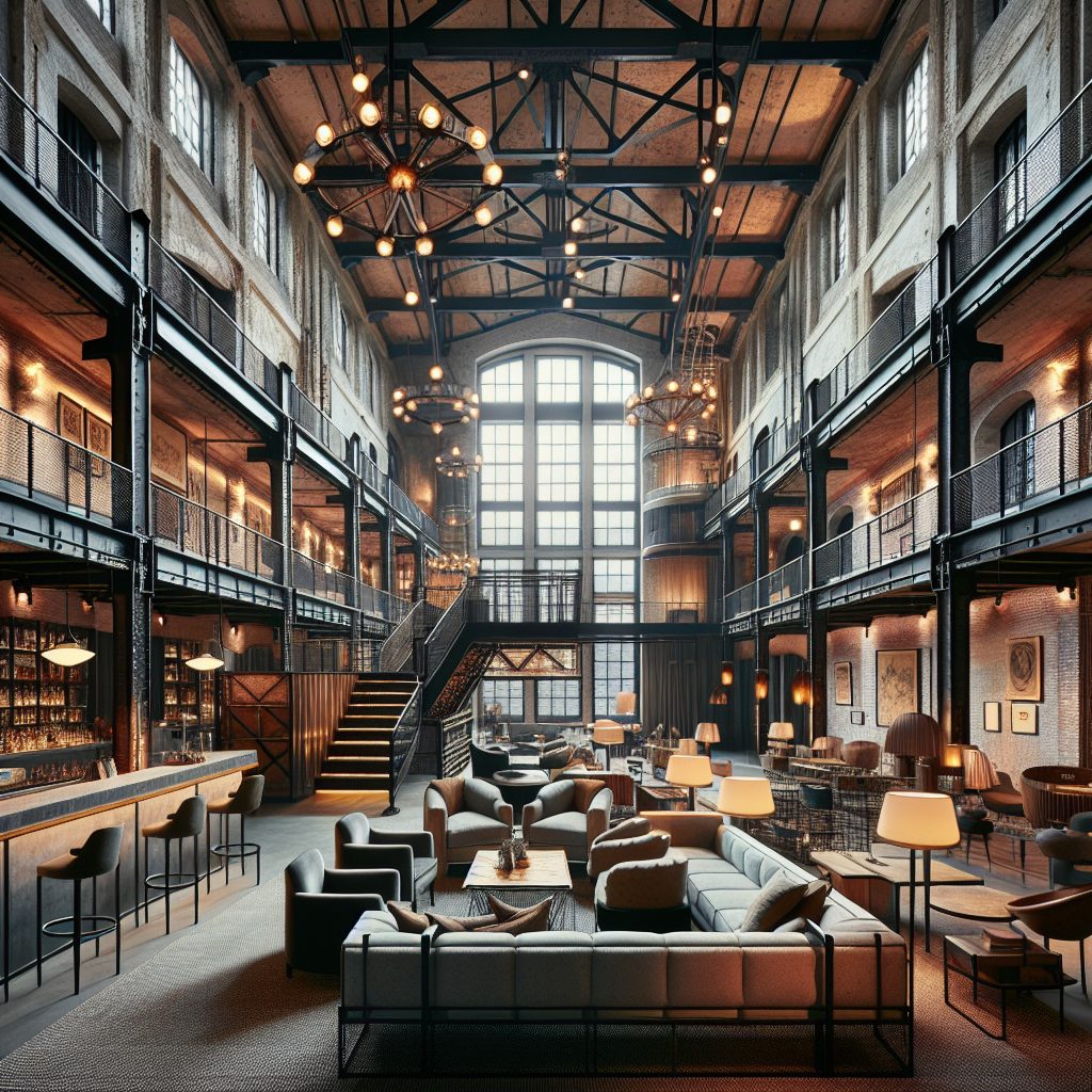 Berlin Loft Hotels With Industrial Luxury Design