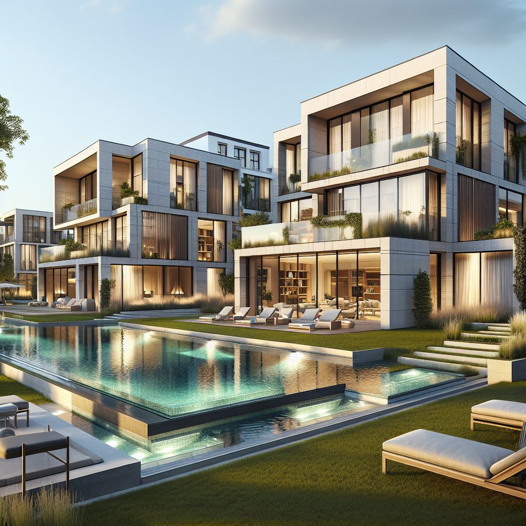 Berlin Urban Villas With Contemporary Luxury Pools