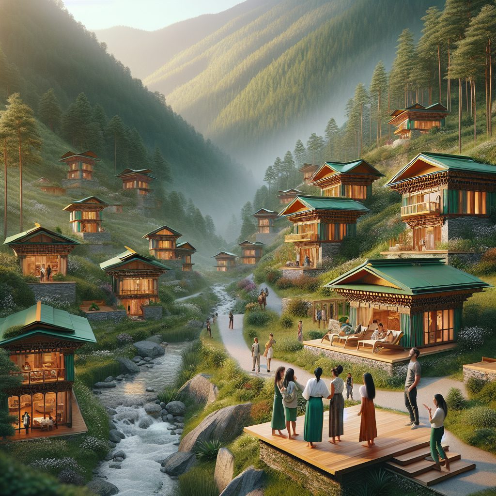 Bhutan Eco Villas With Spiritual Luxury Stay