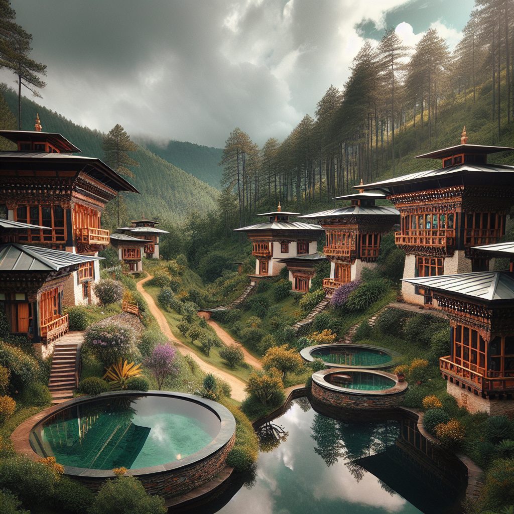 Bhutan Forest Villas With Luxury Spiritual Pools