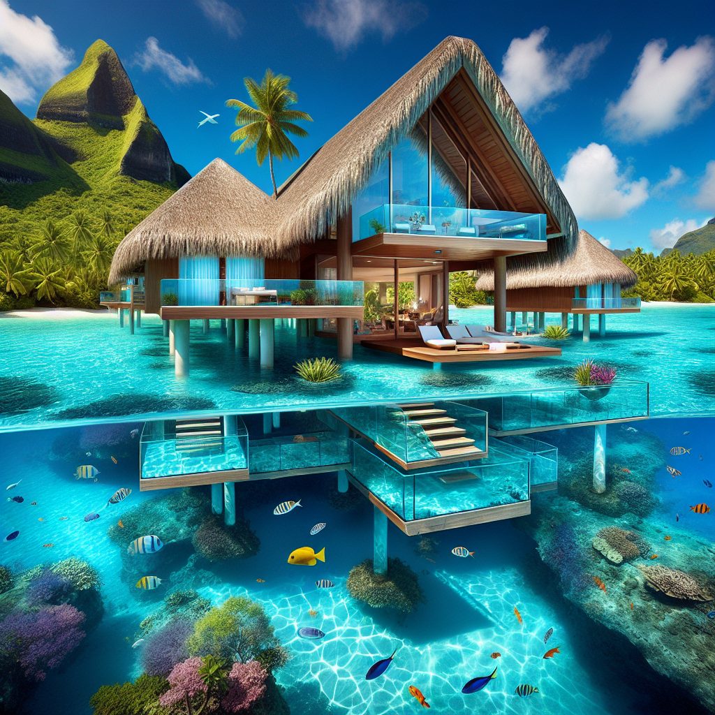 Bora Bora Crystal Villas With Lagoon Glass Floor Views