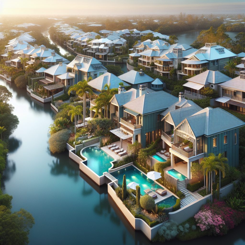 Brisbane River Villas With Luxury Pool Suites