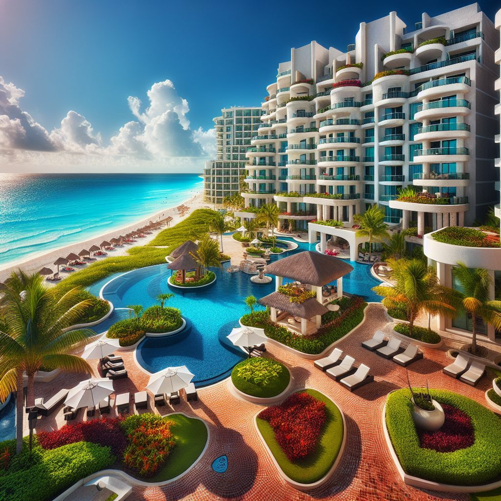 Cancun Luxury Condos With Beachfront Pool Views