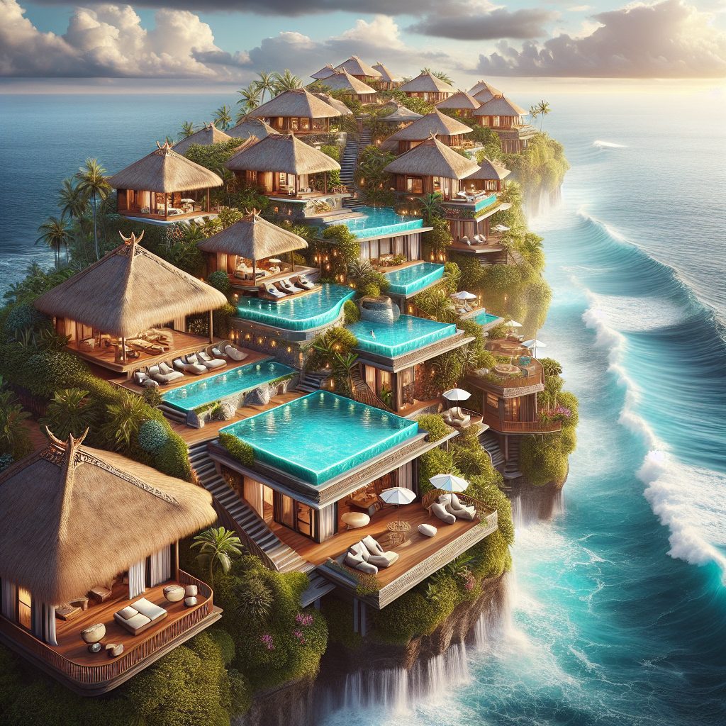 Canggu Ocean Villas With Surf View Infinity Pools