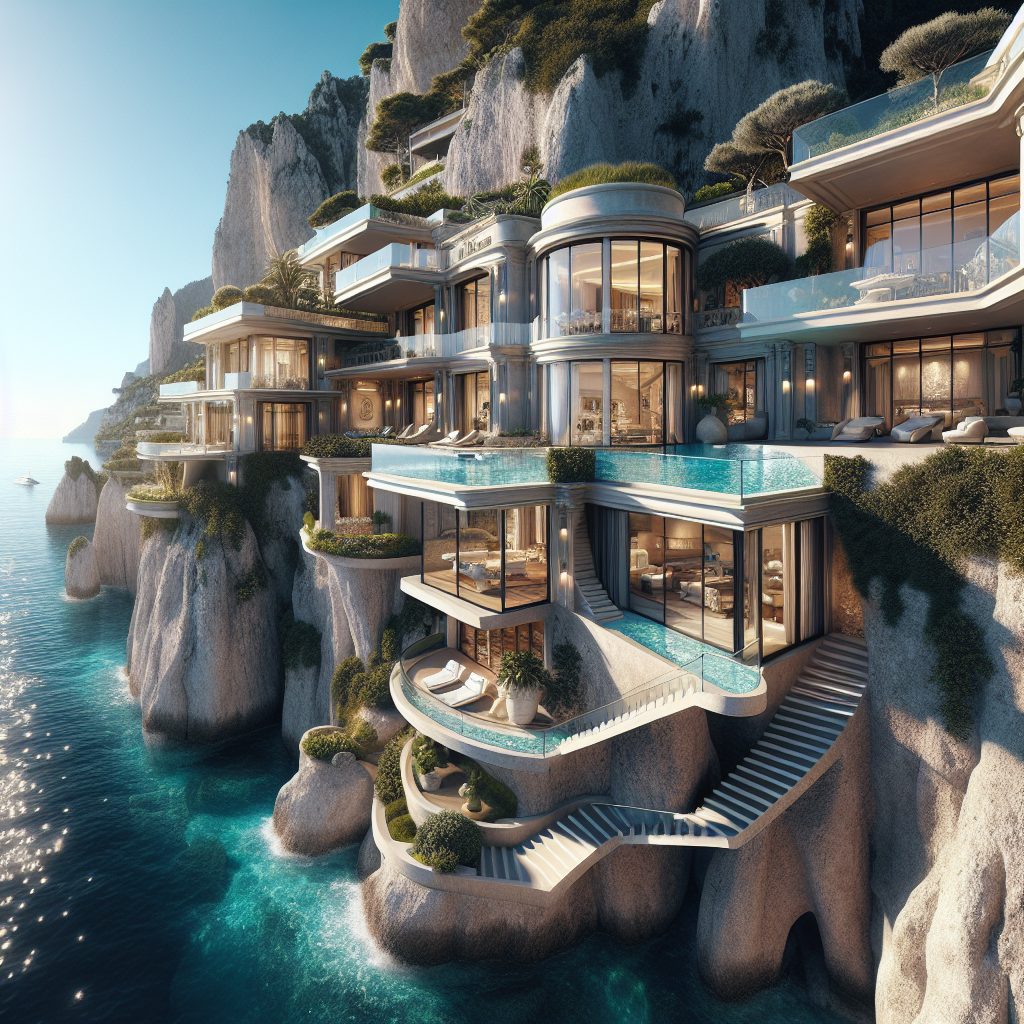 Capri Cliff Villas With Private Sea Access Luxury