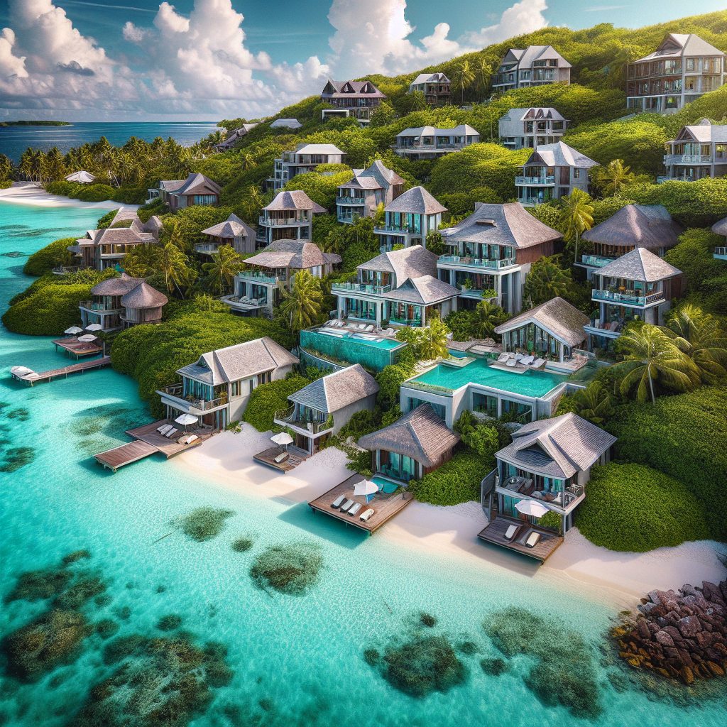 Caribbean Ocean Villas With Secluded Luxury Beaches