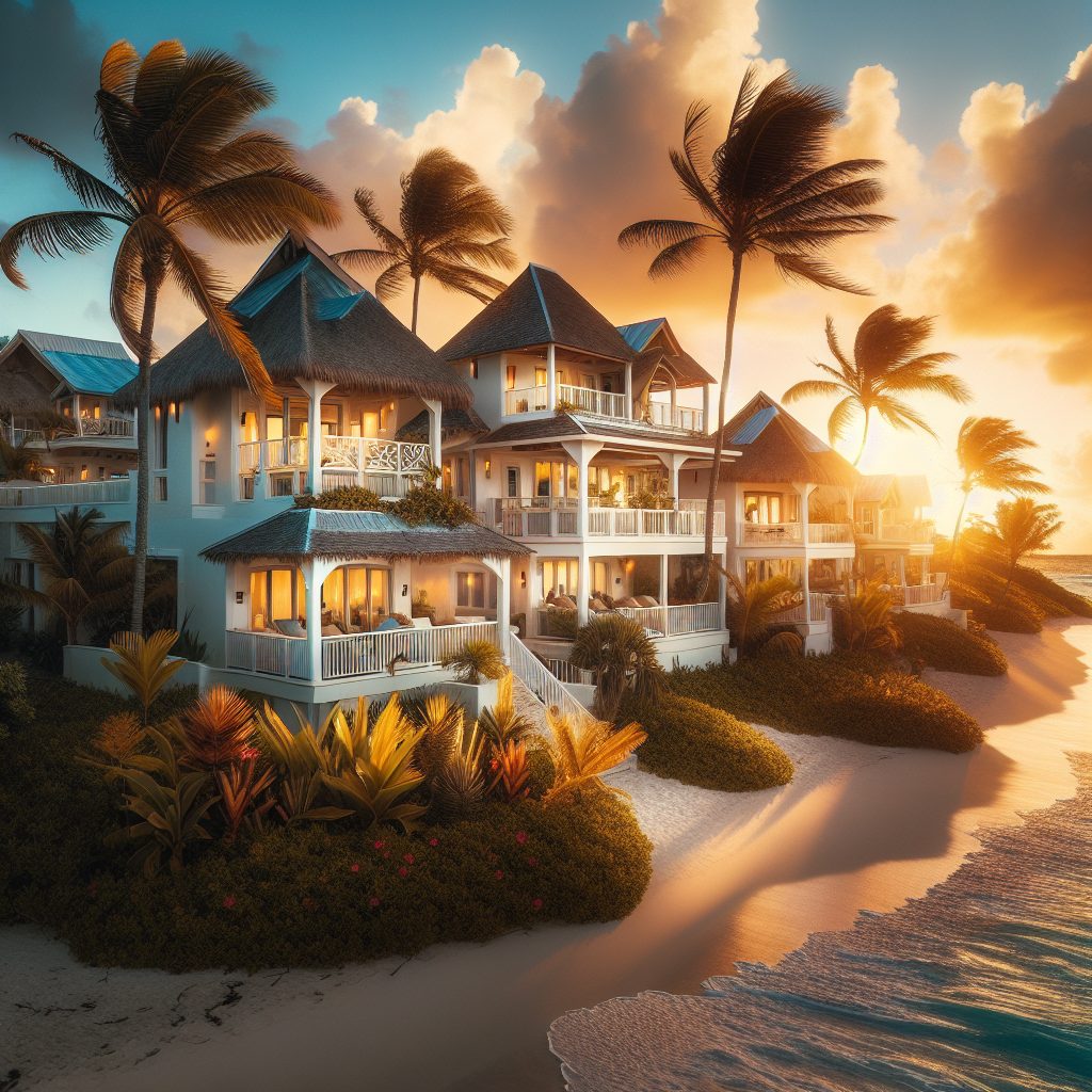Caribbean Sunset Villas With Beachfront Luxury Stay