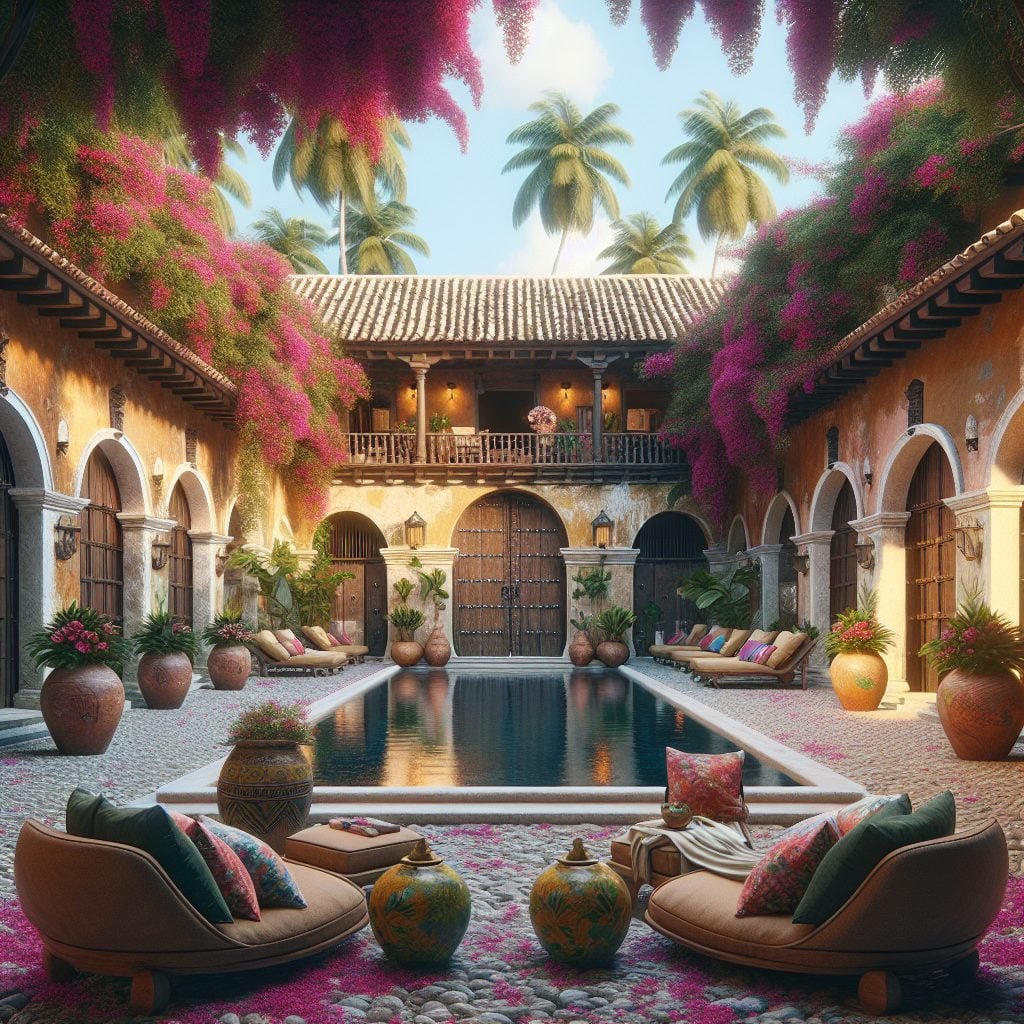 Cartagena Heritage Villas With Luxury Courtyard Pools