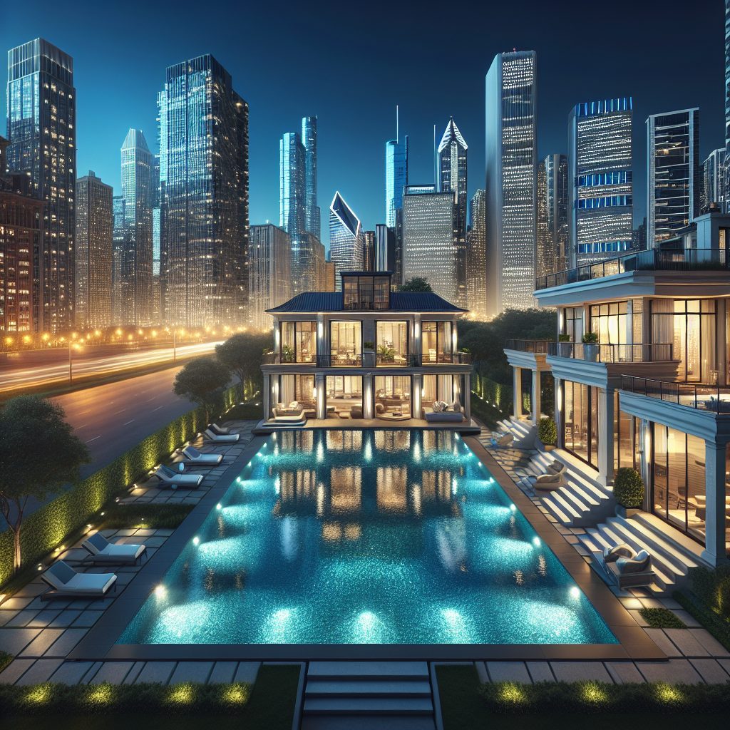 Chicago Skyline Villas With Luxury Pool Suites