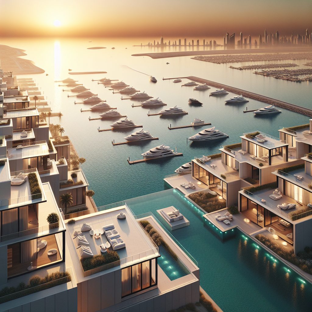 Dubai Horizon Villas With Marina Infinity Pools