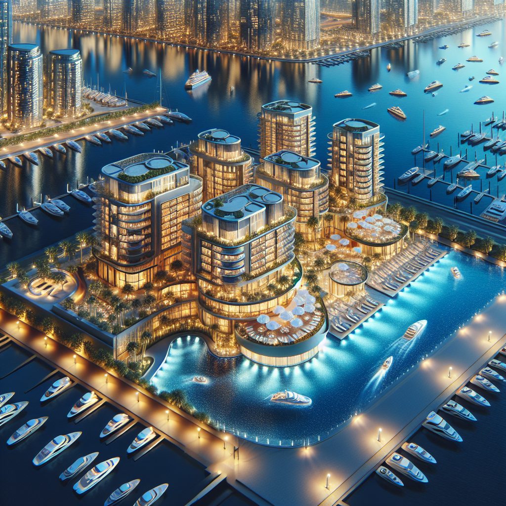 Dubai Marina Suites With Yacht Luxury Pool Access