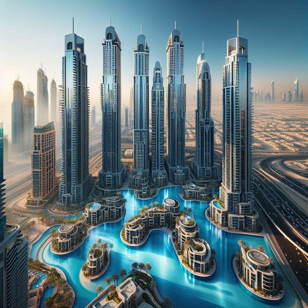 Dubai Skyline Residences With Private Sky Pool Suites