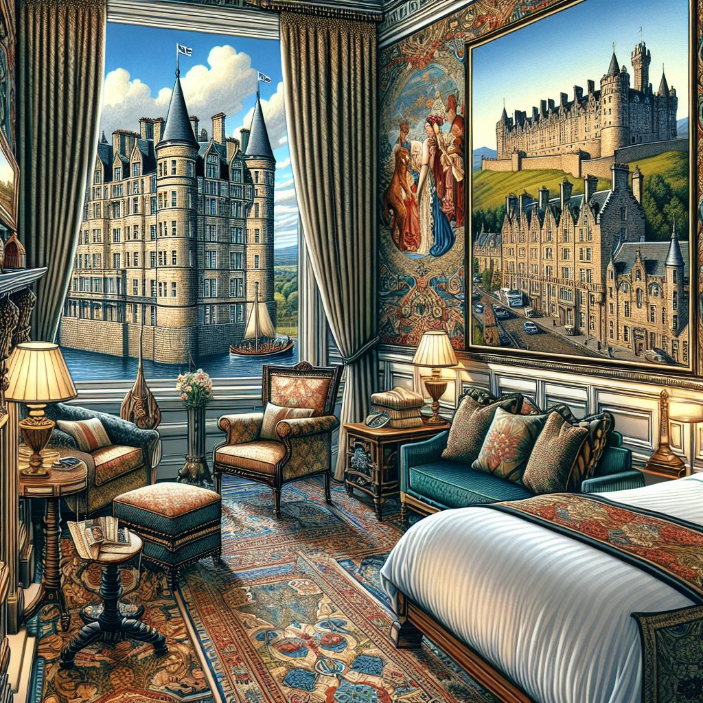 Edinburgh Castle Hotels With Luxury Historic Suites