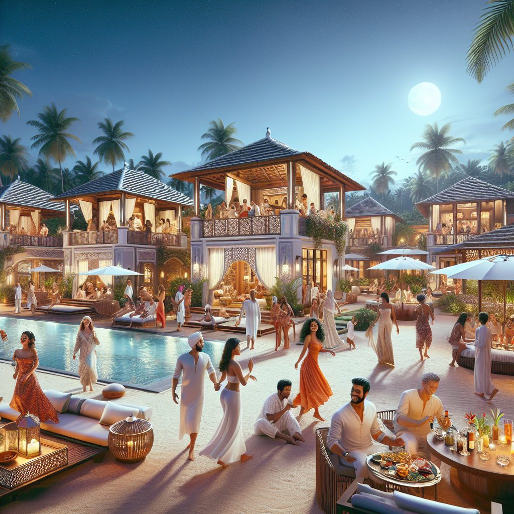 Goa Beach Resorts With Party Luxury Villas