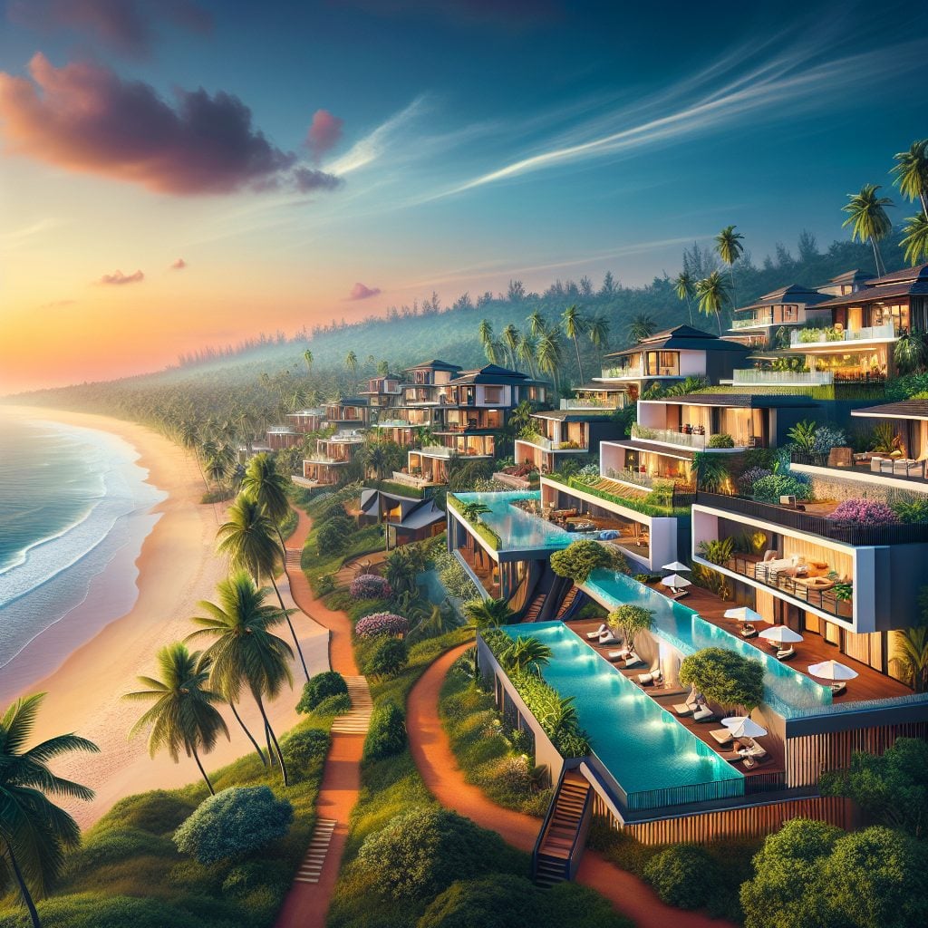 Goa Horizon Villas With Beach Infinity Pools