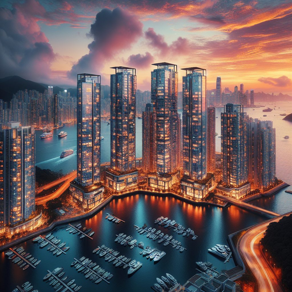 Hong Kong Sky High Apartments With Luxury Harbor View