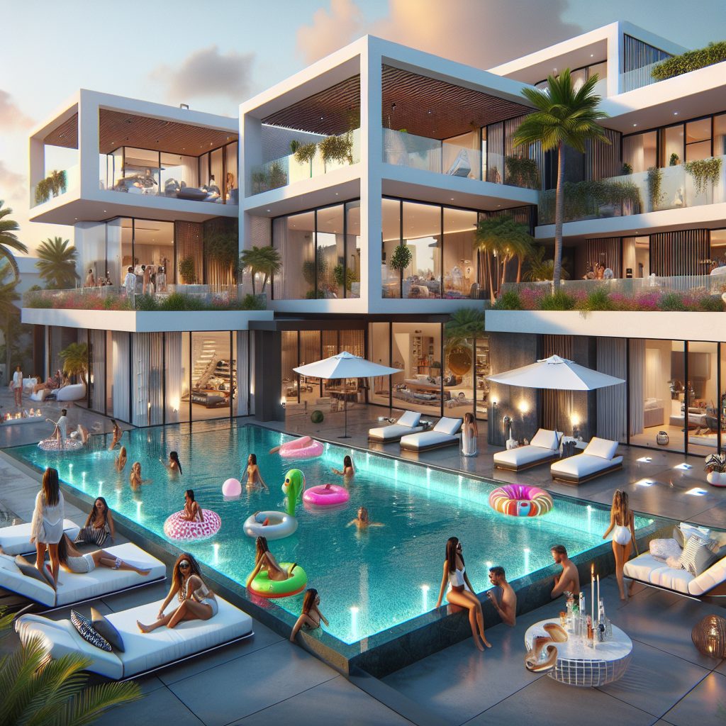 Ibiza Modern Villas With Luxury Party Pool Experience