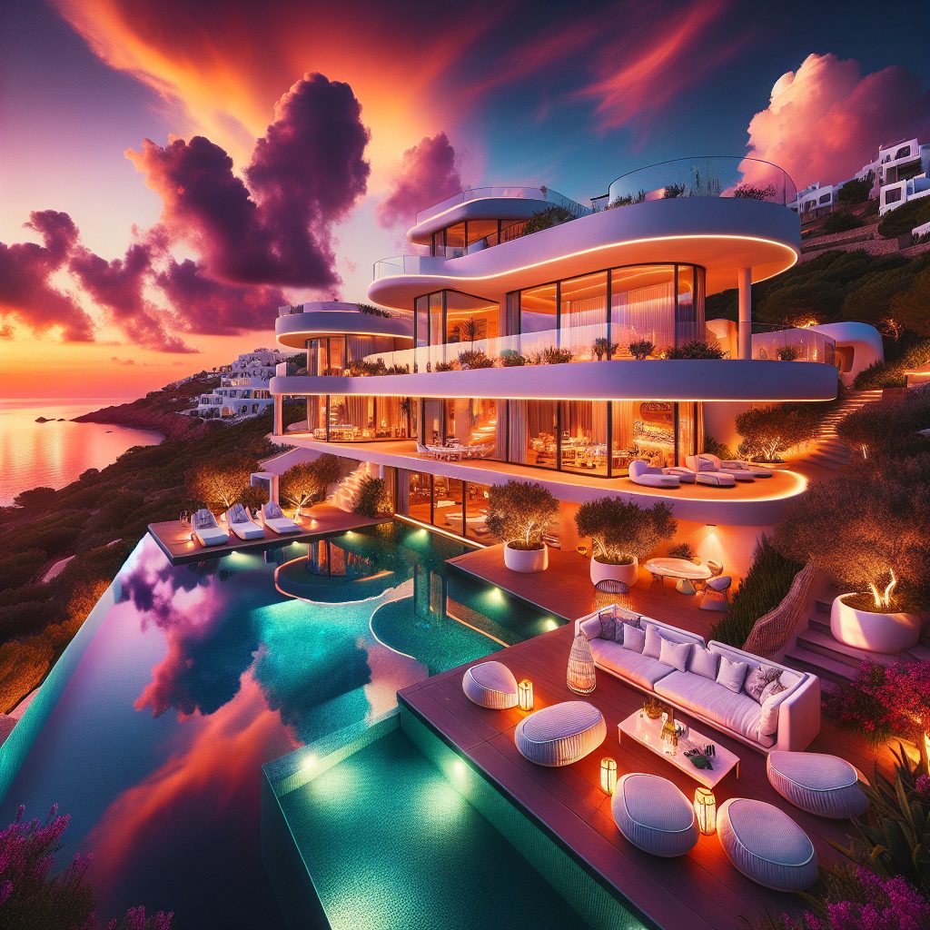 Ibiza Sunset Villas With Luxury Chill Pool Experience