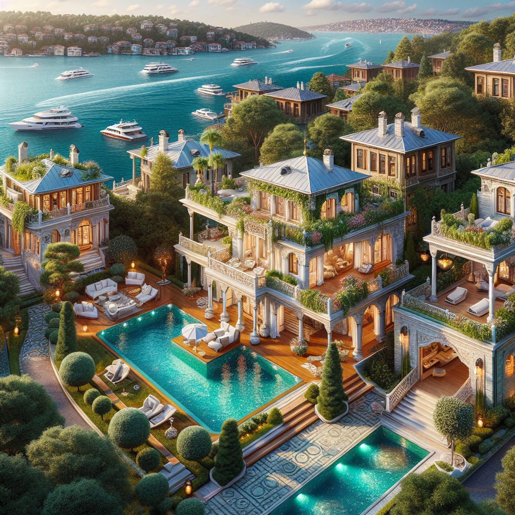 Istanbul Bosphorus Villas With Luxury Pool Suites