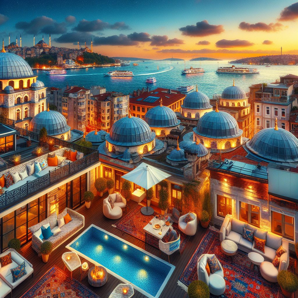 Istanbul Rooftop Suites With Bosphorus Luxury Views