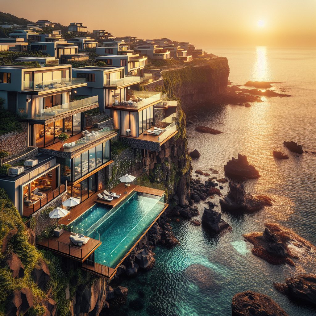 Jeju Cliff Villas With Ocean Infinity Pools