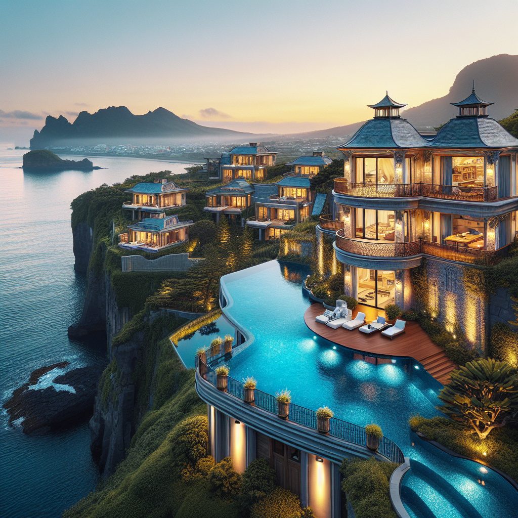 Jeju Horizon Villas With Cliff Infinity Pools