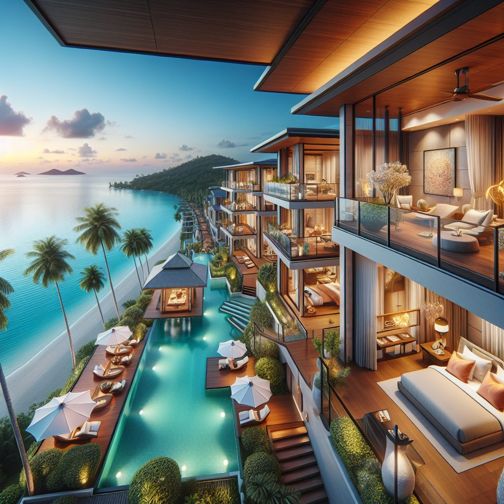 Koh Samui Luxury Suites With Pool Deck Ocean Views