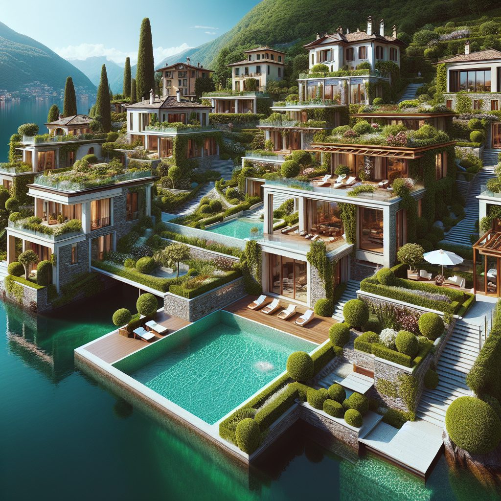 Lake Como Garden Villas With Private Pool Scenic Views