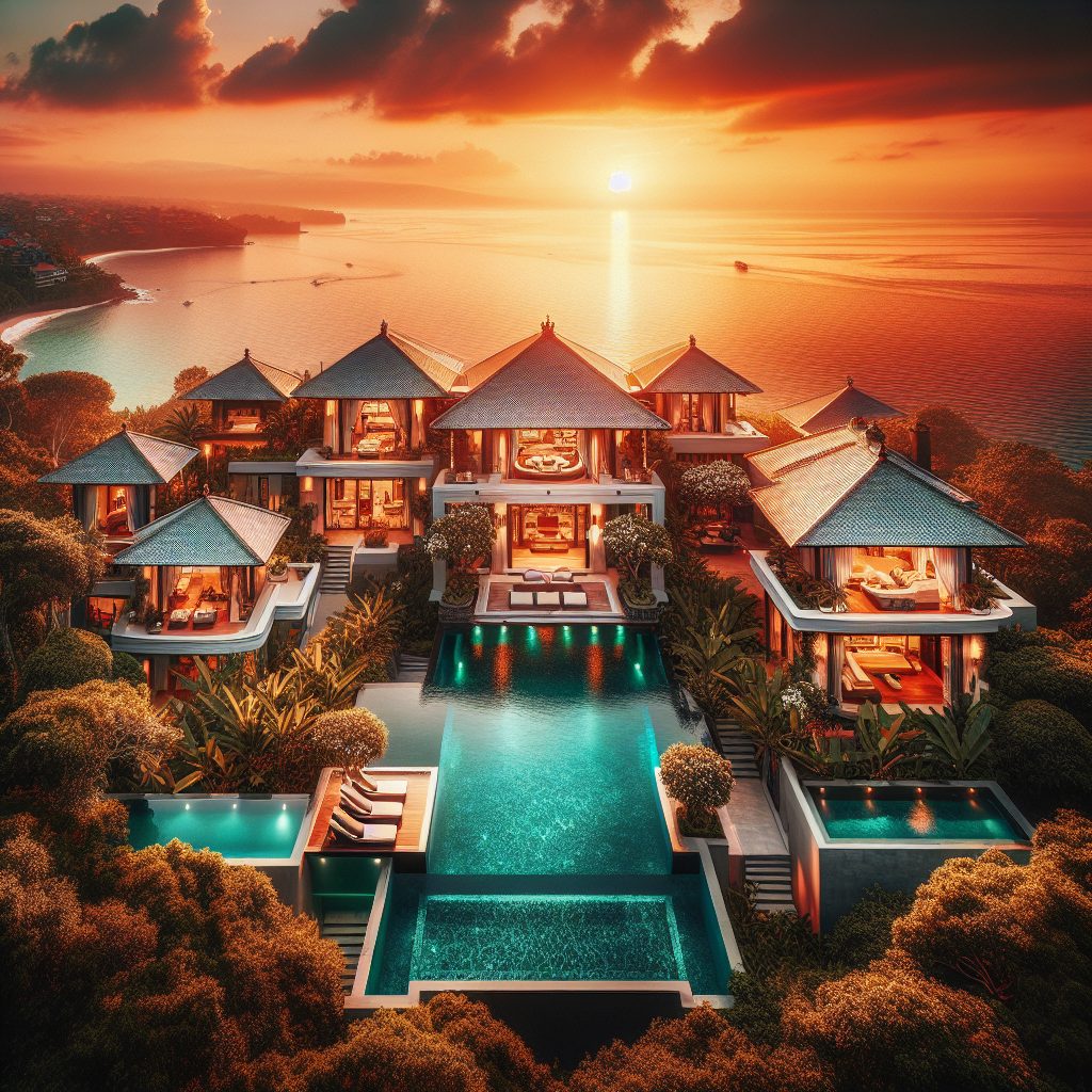 Lombok Island Estates With Oceanfront Infinity Pools