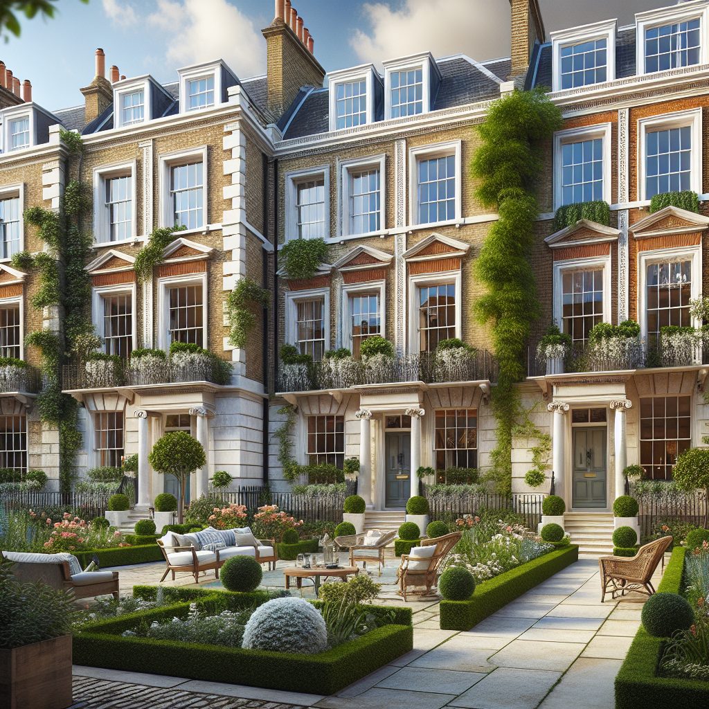 London Luxury Townhouses With Private Garden Suites