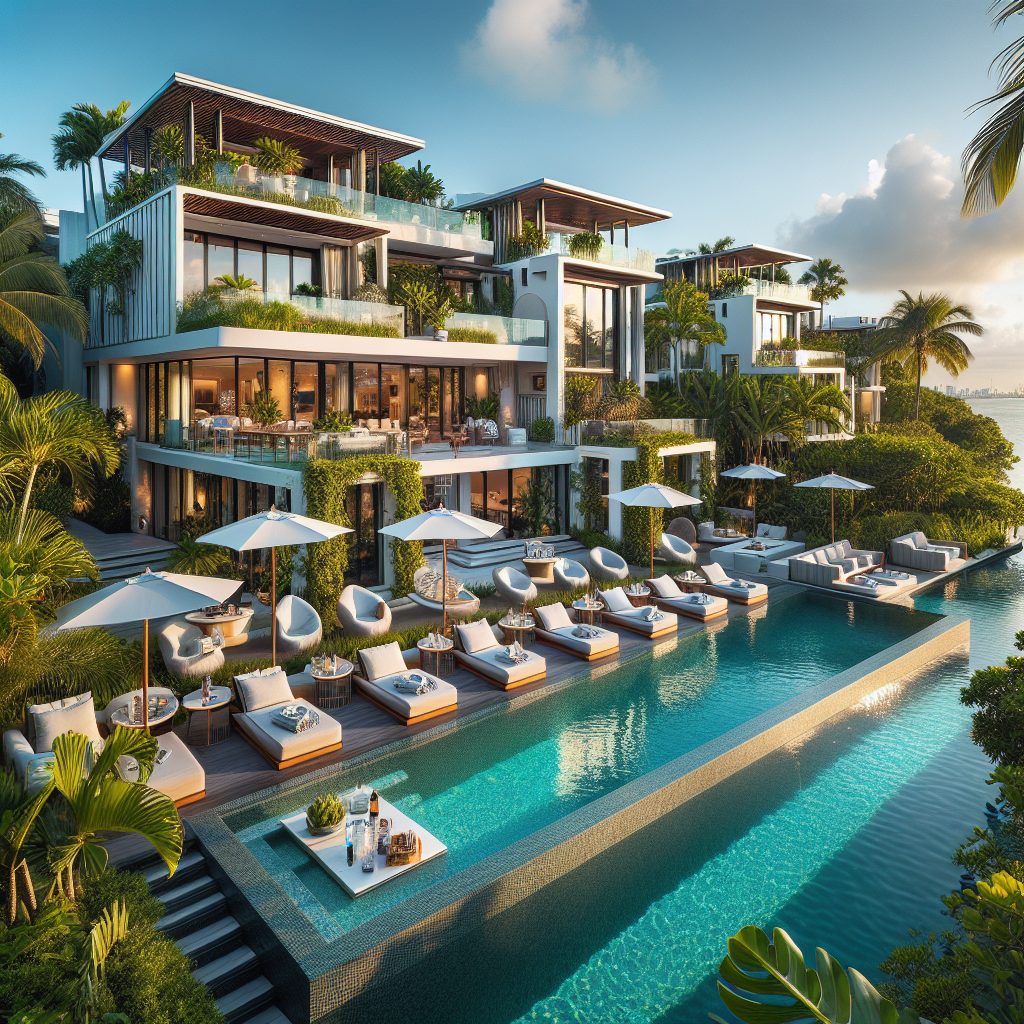 Miami Beach Villas With Luxury Poolside Stay