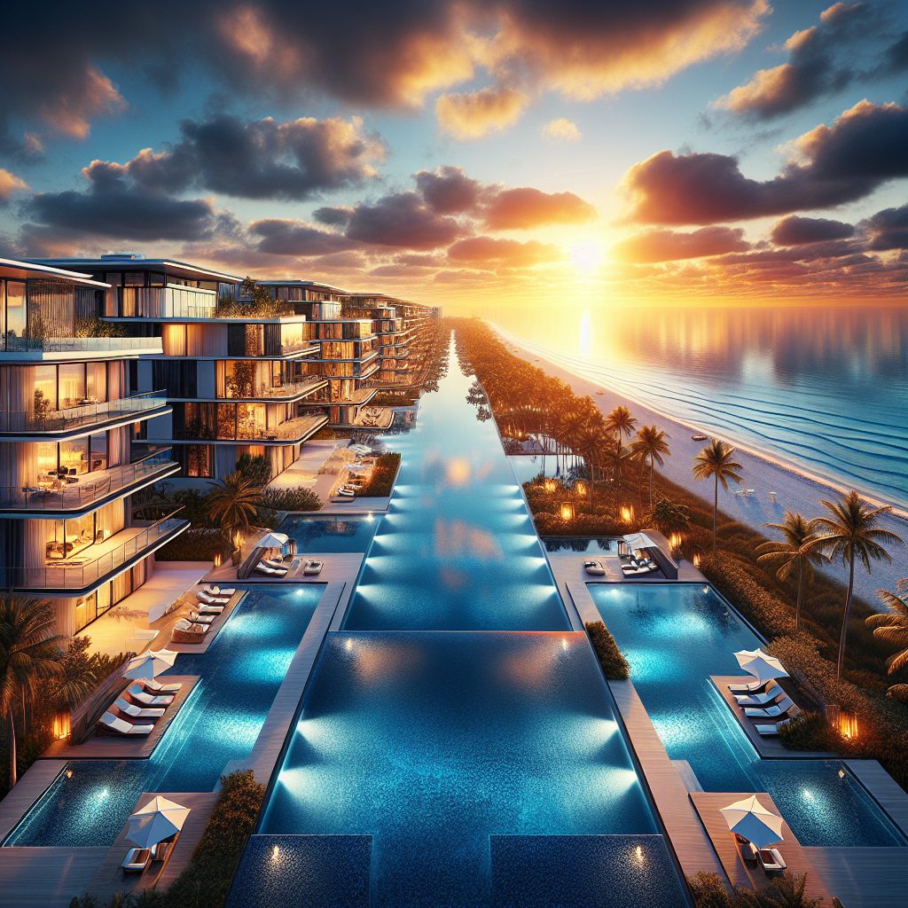Miami Horizon Villas With Beach Infinity Pools