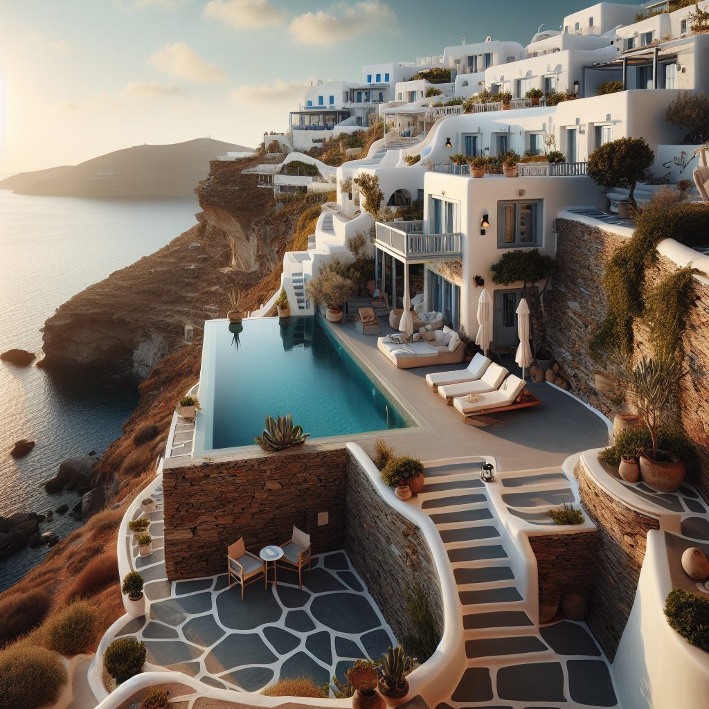 Mykonos Cliff Suites With Infinity Pool Luxury Stay