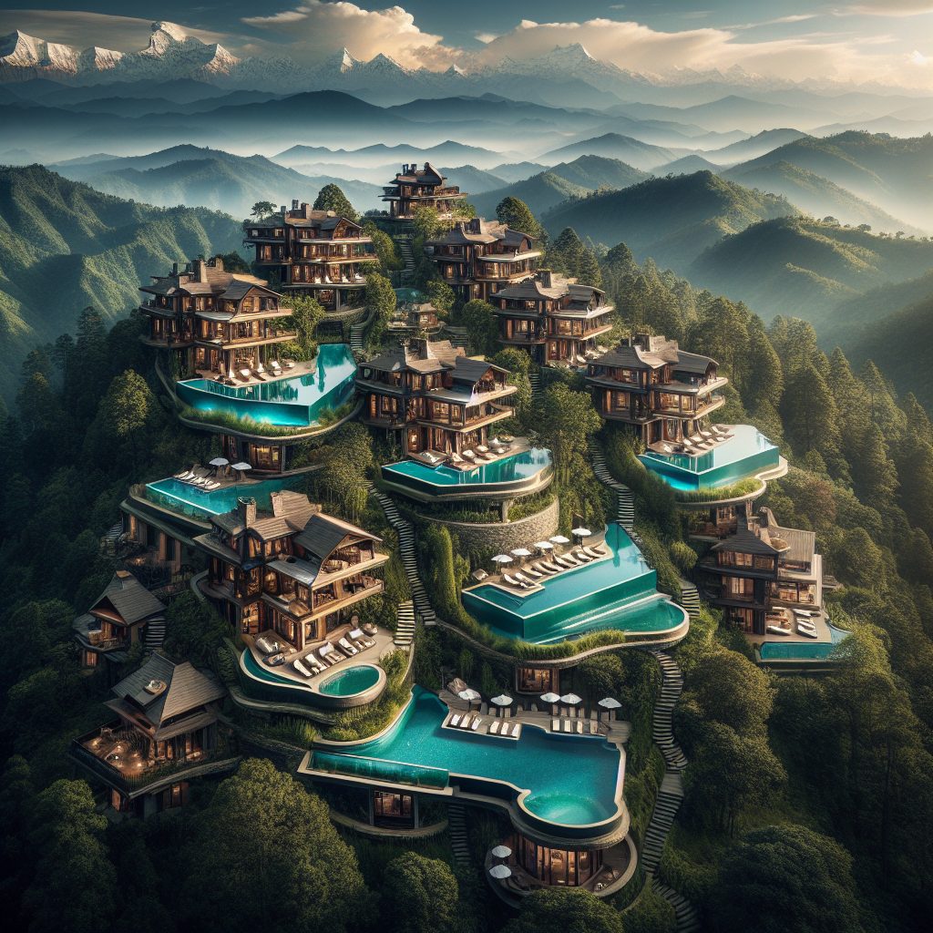 Nepal Horizon Villas With Mountain Infinity Pools