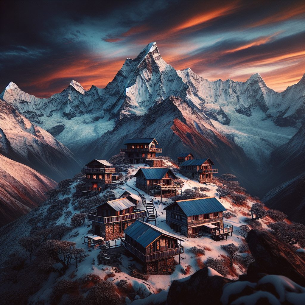 Nepal Mountain Cabins With Scenic Luxury Views