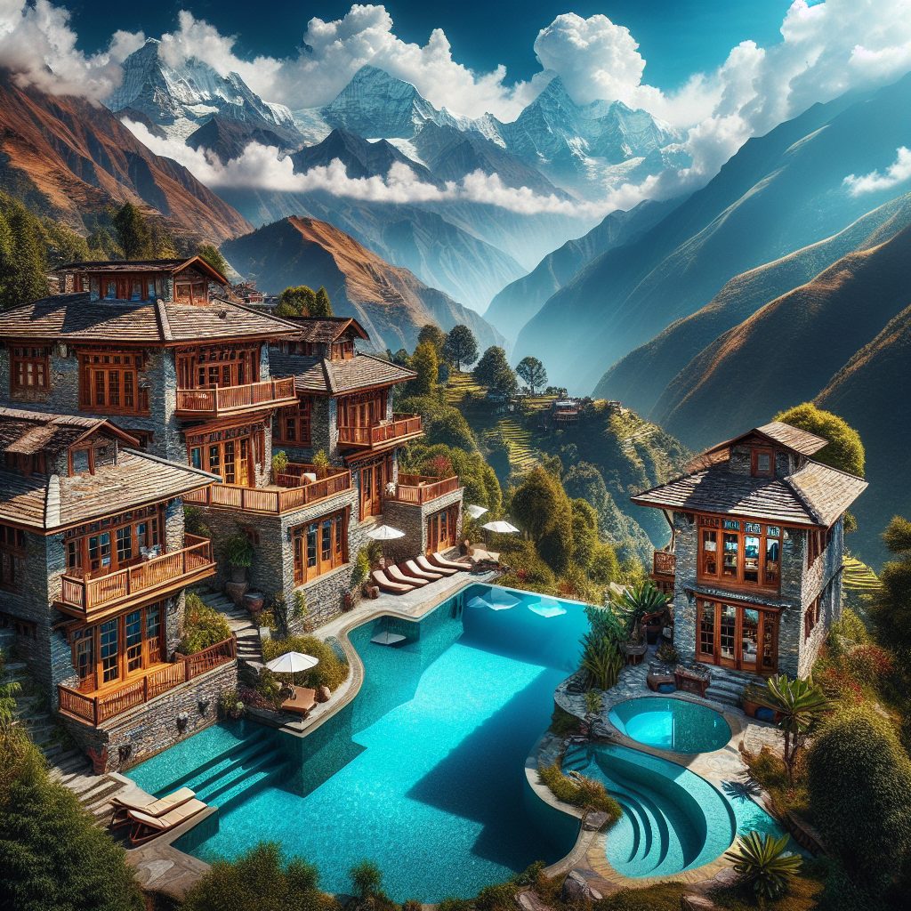 Nepal Mountain Villas With Scenic Luxury Pools