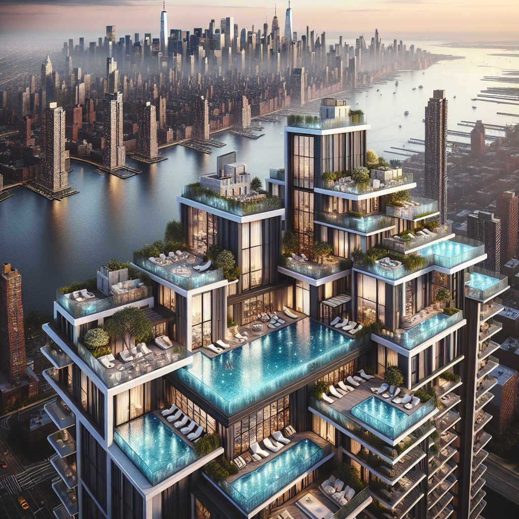 New York High Rise Villas With Rooftop Pool Luxury