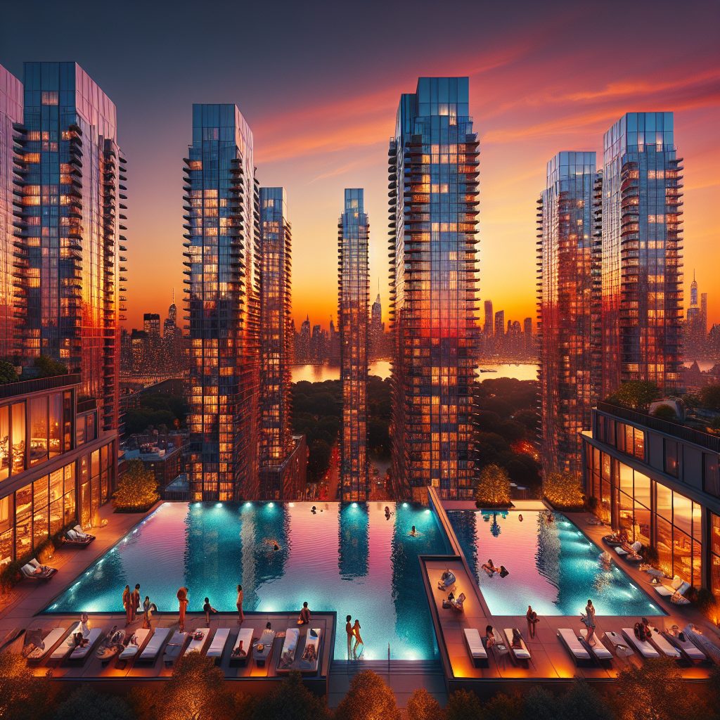 New York Luxury Residences With Rooftop Infinity Pools