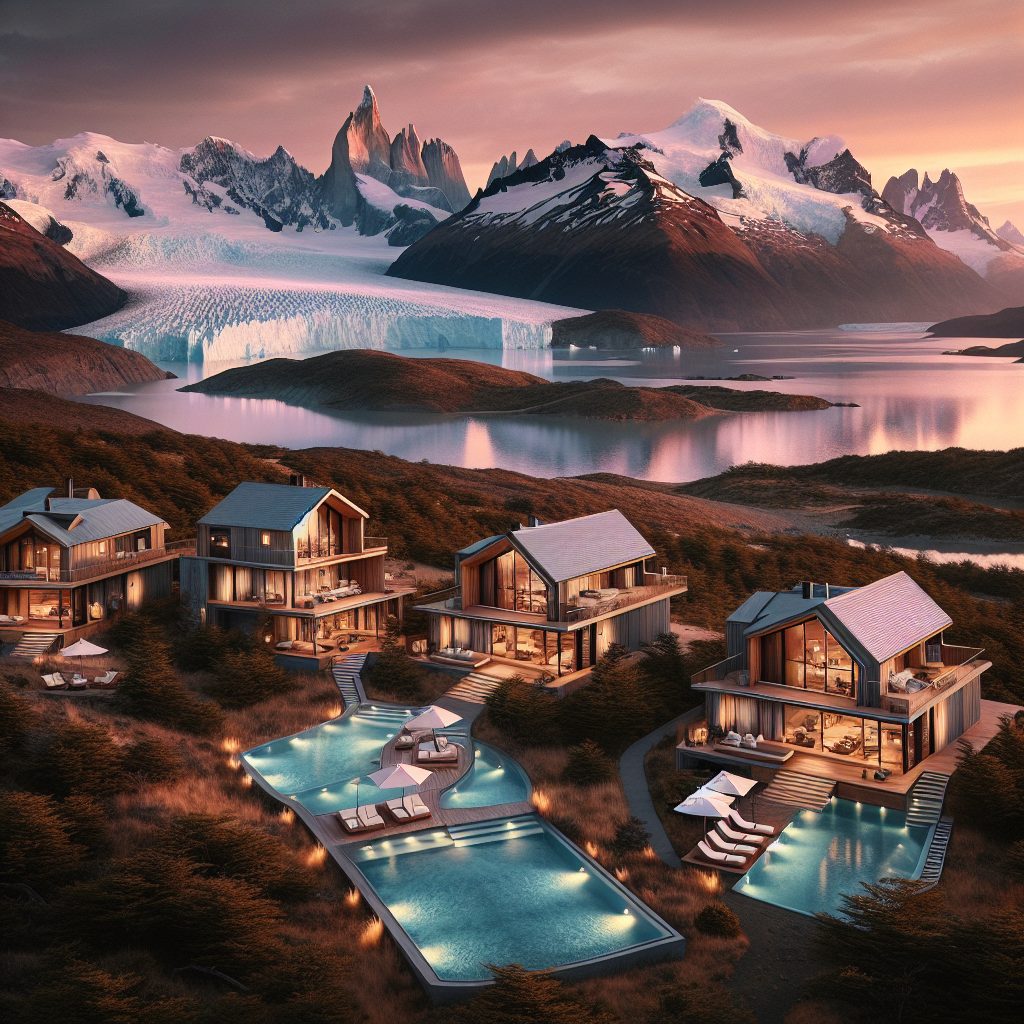 Patagonia Villas With Glacier View Luxury Pools