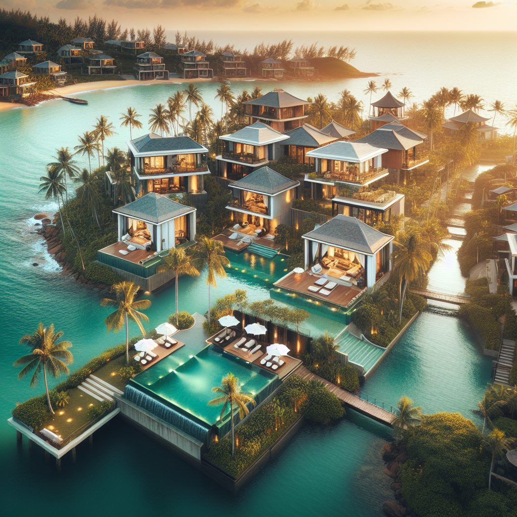 Phu Quoc Island Estates With Infinity Pool Villas