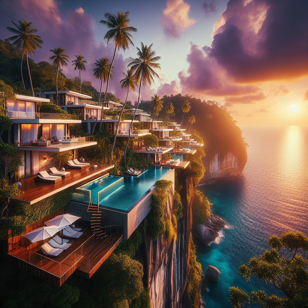 Phuket Ocean Cliff Villas With Infinity Pool Views