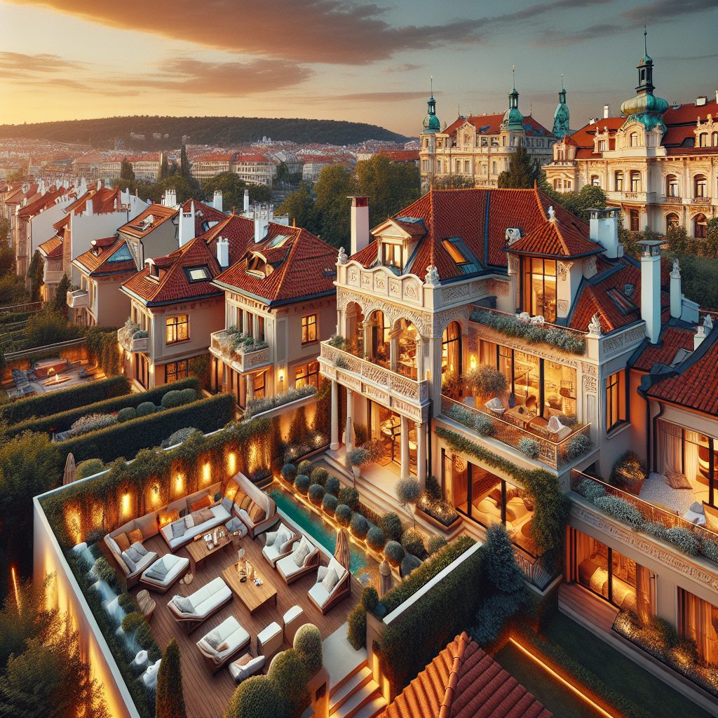 Prague Boutique Villas With Luxury Terrace Views